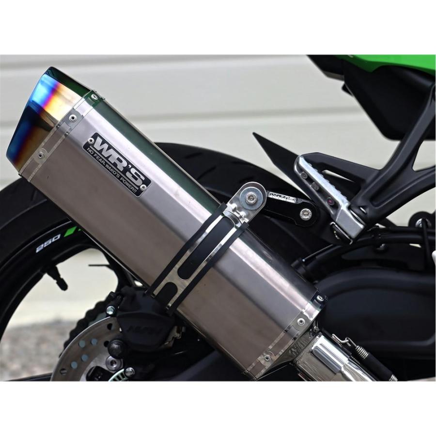 WR'S（ダブルアールズ） バイク マフラー 2023- ZX-4R SE/ZX-4RR (8BL