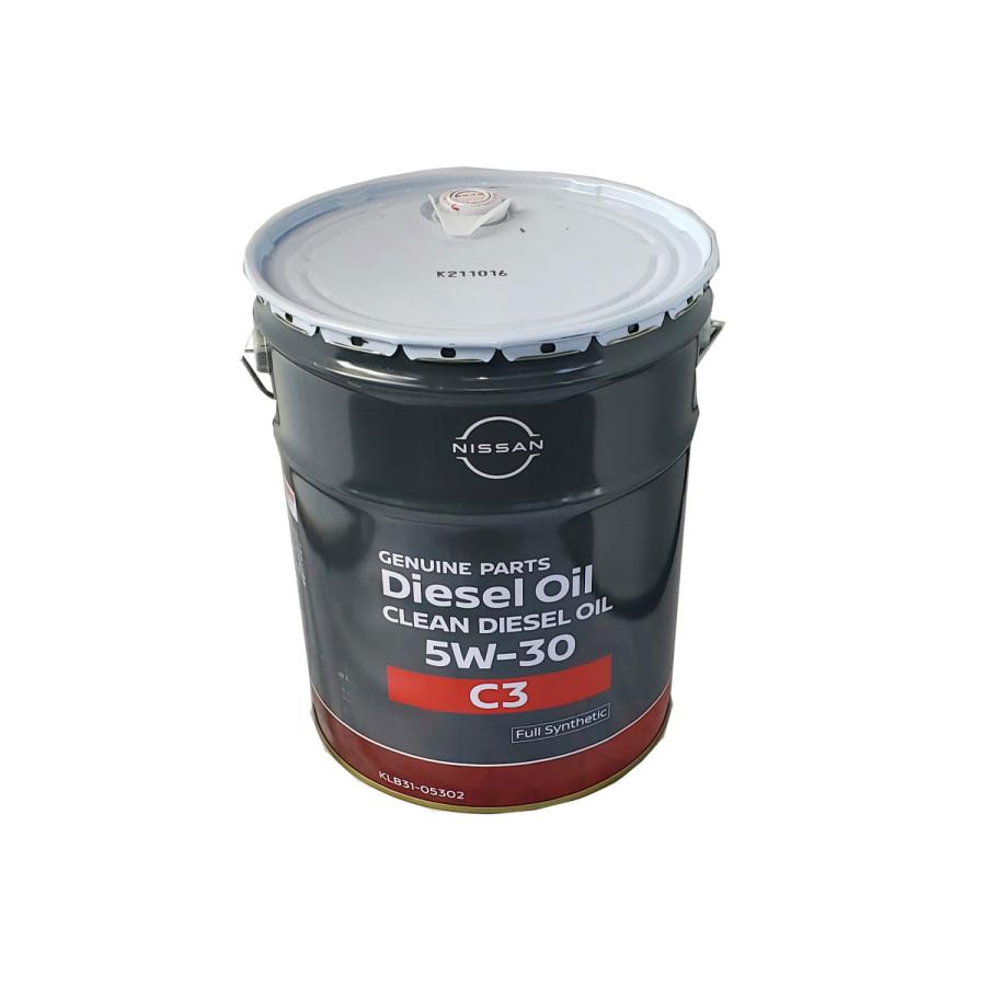 ○日産純正クリーンディーゼルオイル 5W-30 20L(ペール缶) : NET 部品