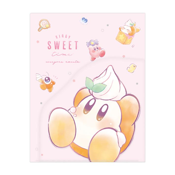 CRUX（クラックス） 星のカービィ Wサイドポケットクリアファイル A4