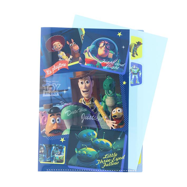PIXAR ディズニー トイ・ストーリー ダイカットクリアファイル 5P A4 A