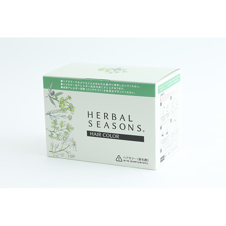 ハーバルシーズンズ 水溶き ハーブ ヘアカラー 1個組セット 80g 医薬部