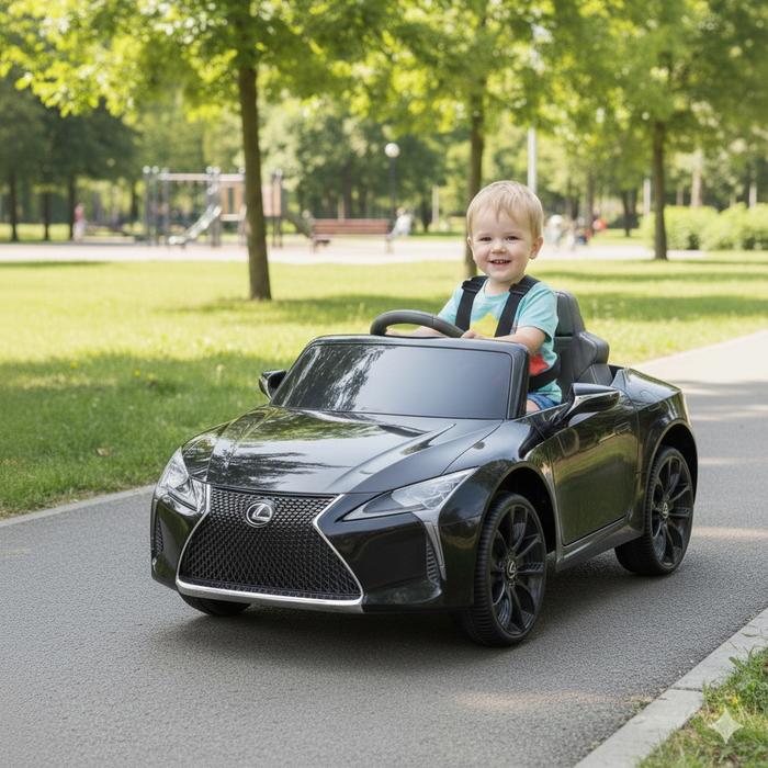 ミズタニ リモコン電動乗用レクサスLC500 ブラック 乗用玩具 子供用