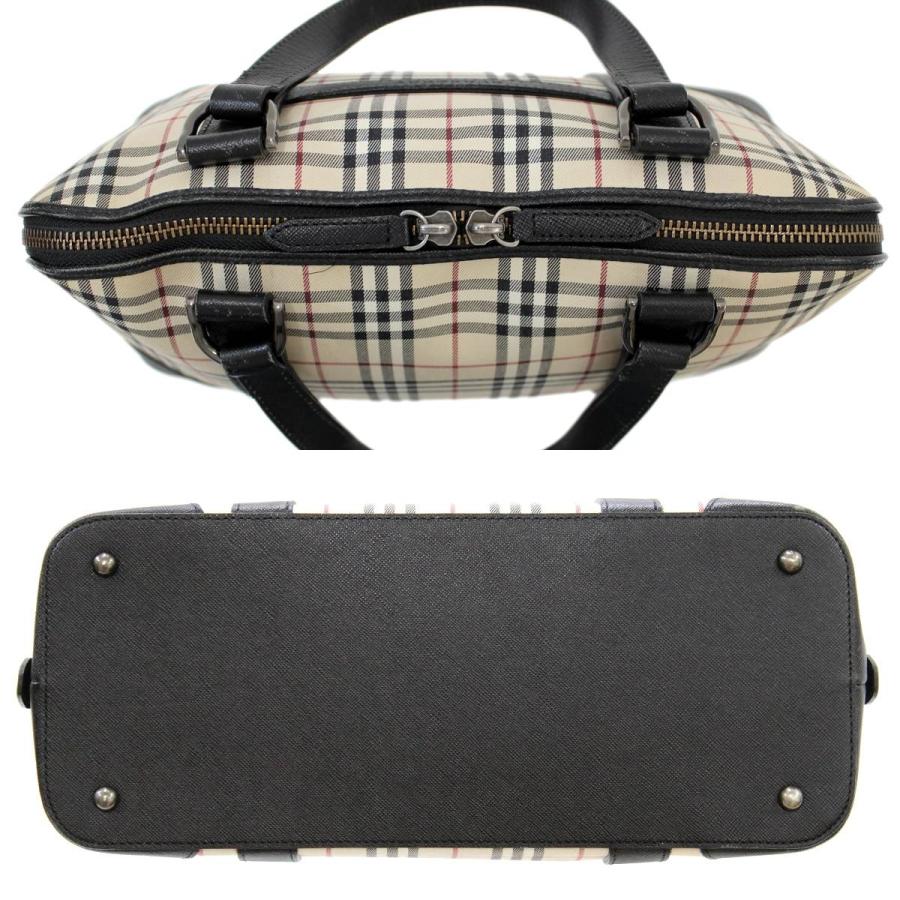 BURBERRY（バーバリー） ノヴァチェック キャンバス ハンドバッグ ミニ