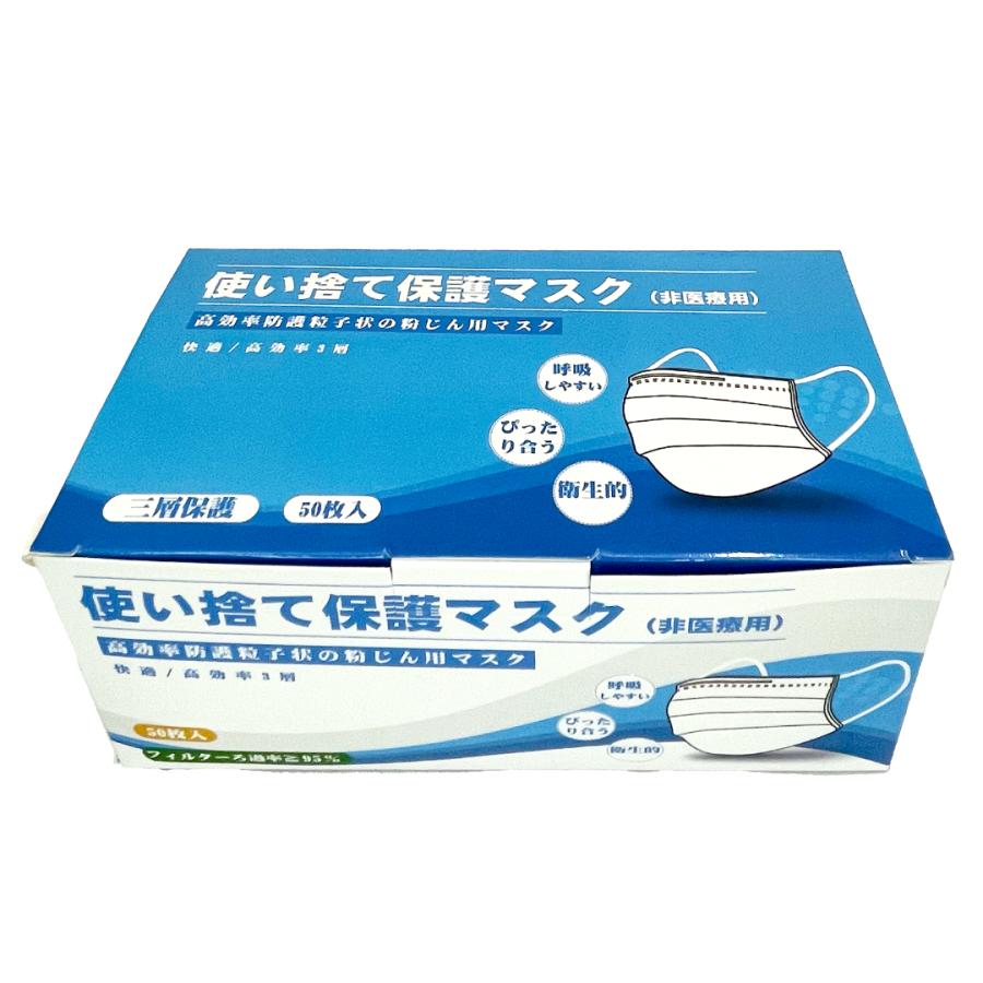使い捨てマスク 不織布 1ケース＜50枚入り×40箱＝合計2,000枚＞ ケース