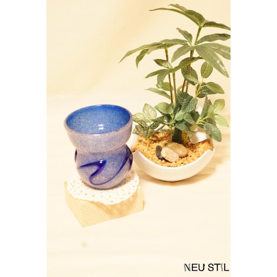 琉球ガラス グラス 稲嶺盛吉 ロックグラス 泡ガラス 母の日 父の日