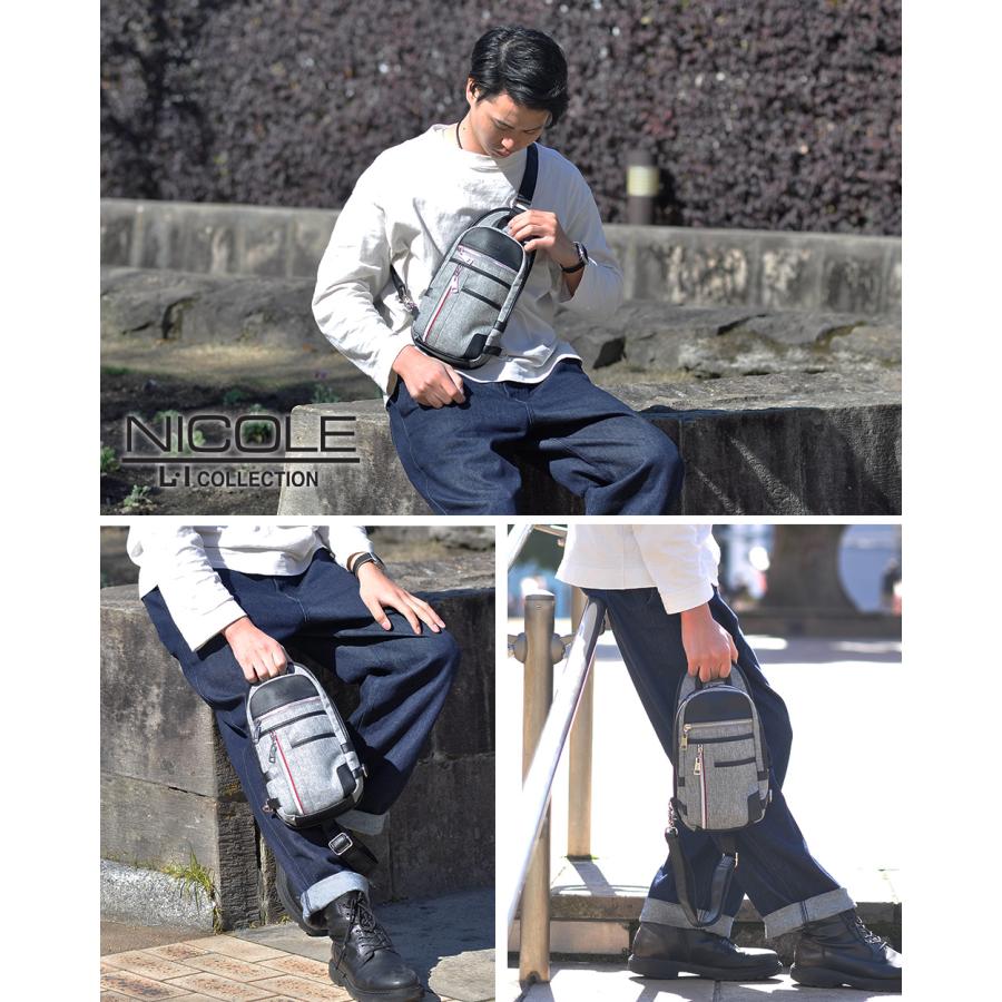NICOLE（ニコル） 最大P+16% バッグ ボディバッグ 斜め掛け 肩掛け