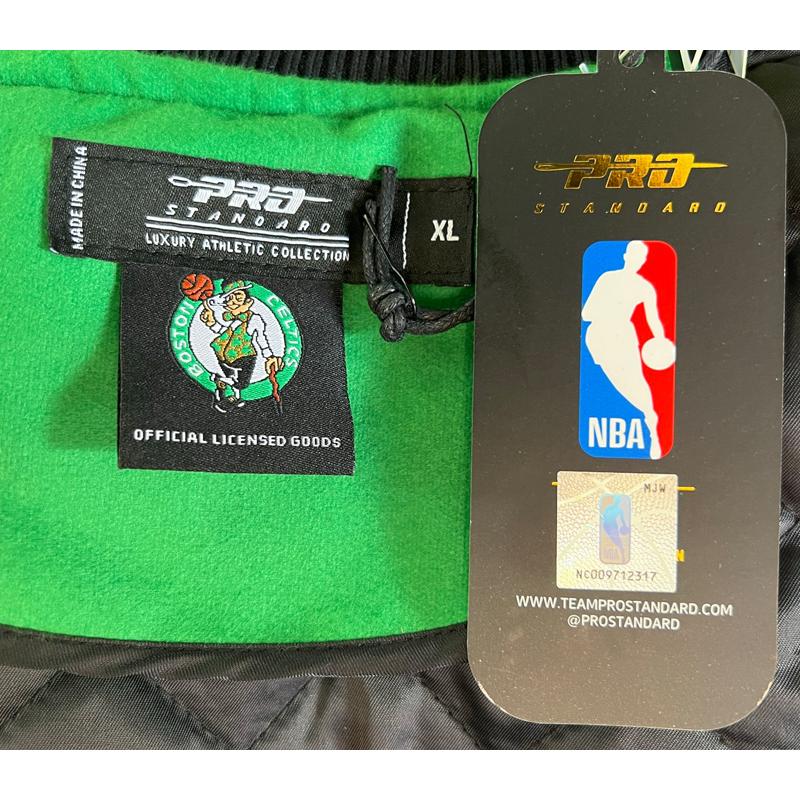 ボストン セルティクス ジャケット スタジャン CELTICS NBA 緑