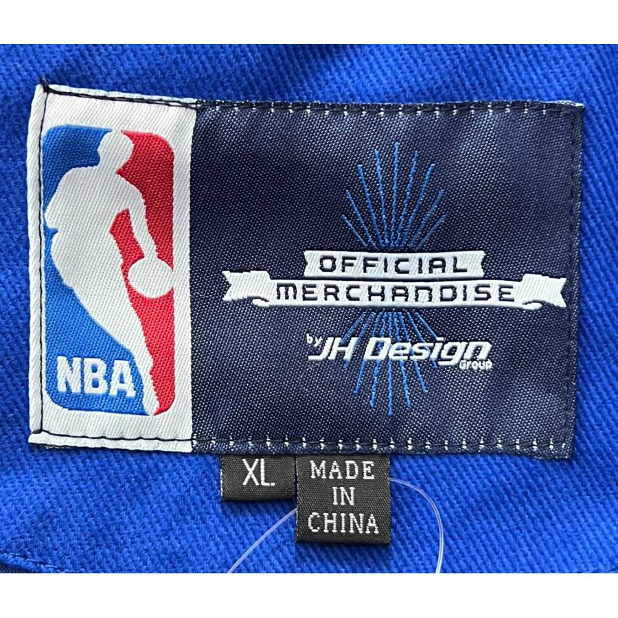 jhDesign WARRIORS バイカラー ジャケット ウォリアーズ バスケ ロゴ