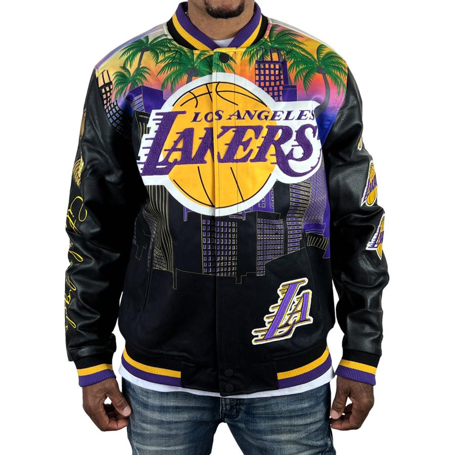 Prostandard Lakers ロサンゼルス レイカーズ ジャケット スタジャン