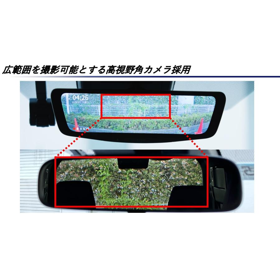 ALPINE（アルパイン） ハイエース(200系6型)デジタルインナーミラー