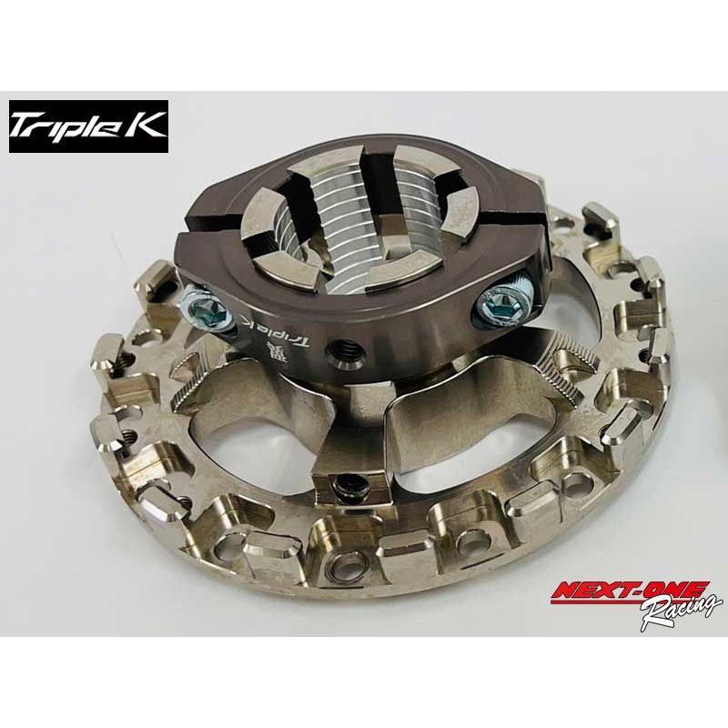 TripleKスプロケットハブ 翼 AKIRA Φ50＆Φ30 高性能レーシングカート用