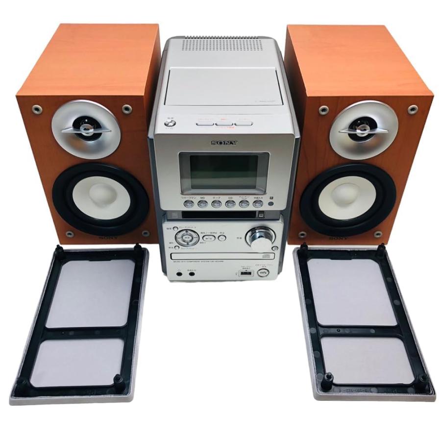 SONY MD搭載オールインワンコンポ CMT-M35WM S USB シルバー