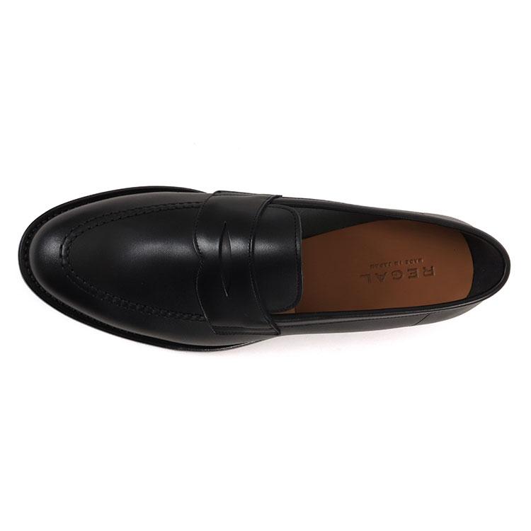 REGAL（リーガル） メンズ ビジネスシューズ ローファー 12GL BLK 国内