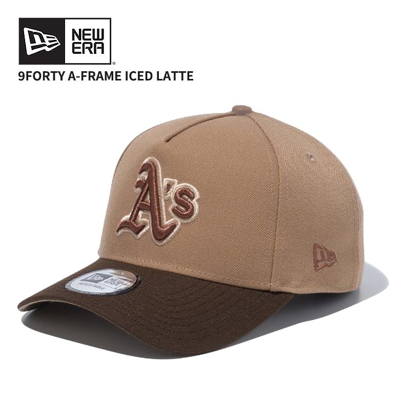 ニューエラ キャップ NEW ERA 9FORTY A-Frame Iced Latte オークランド