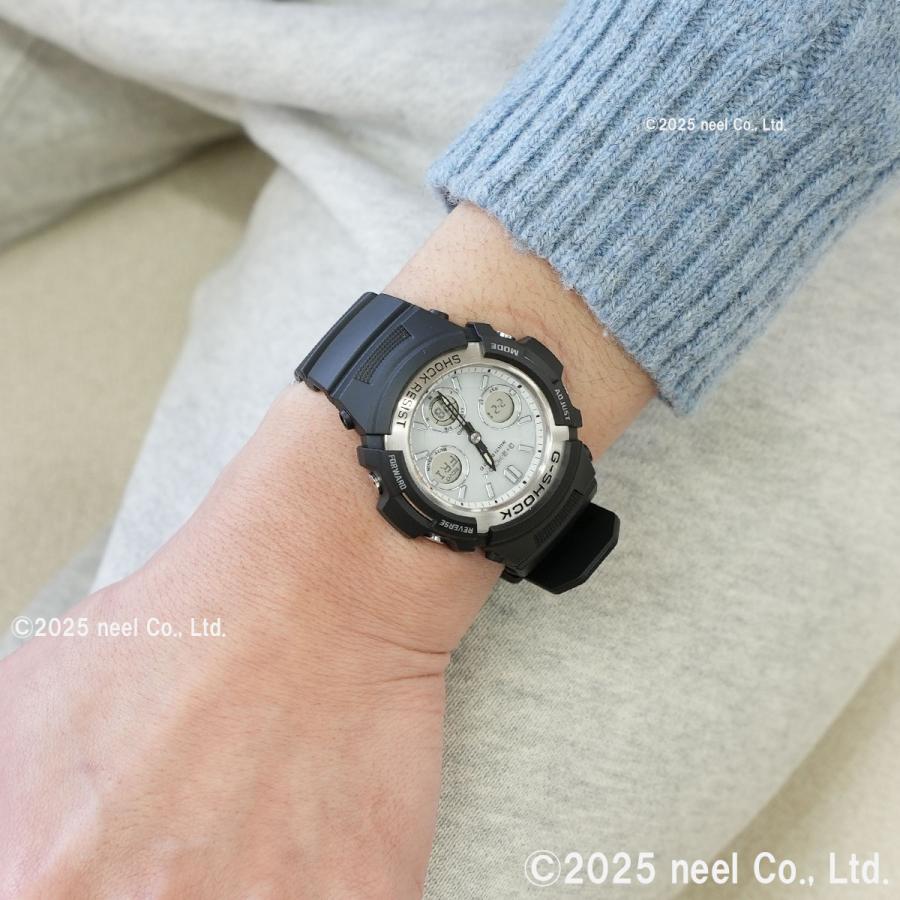 G-SHOCK Gショック 電波ソーラー 腕時計 メンズ 黒 ブラック AWG-M100S