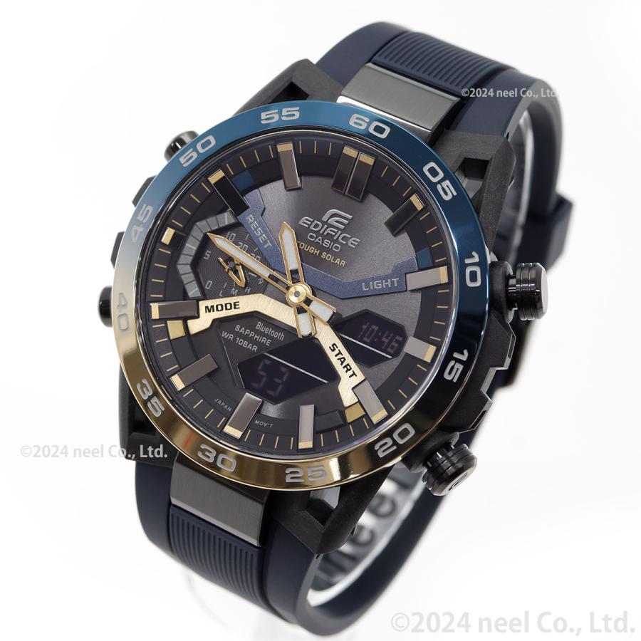 EDIFICE（CASIO） カシオ エディフィス ソーラー 腕時計 メンズ ECB