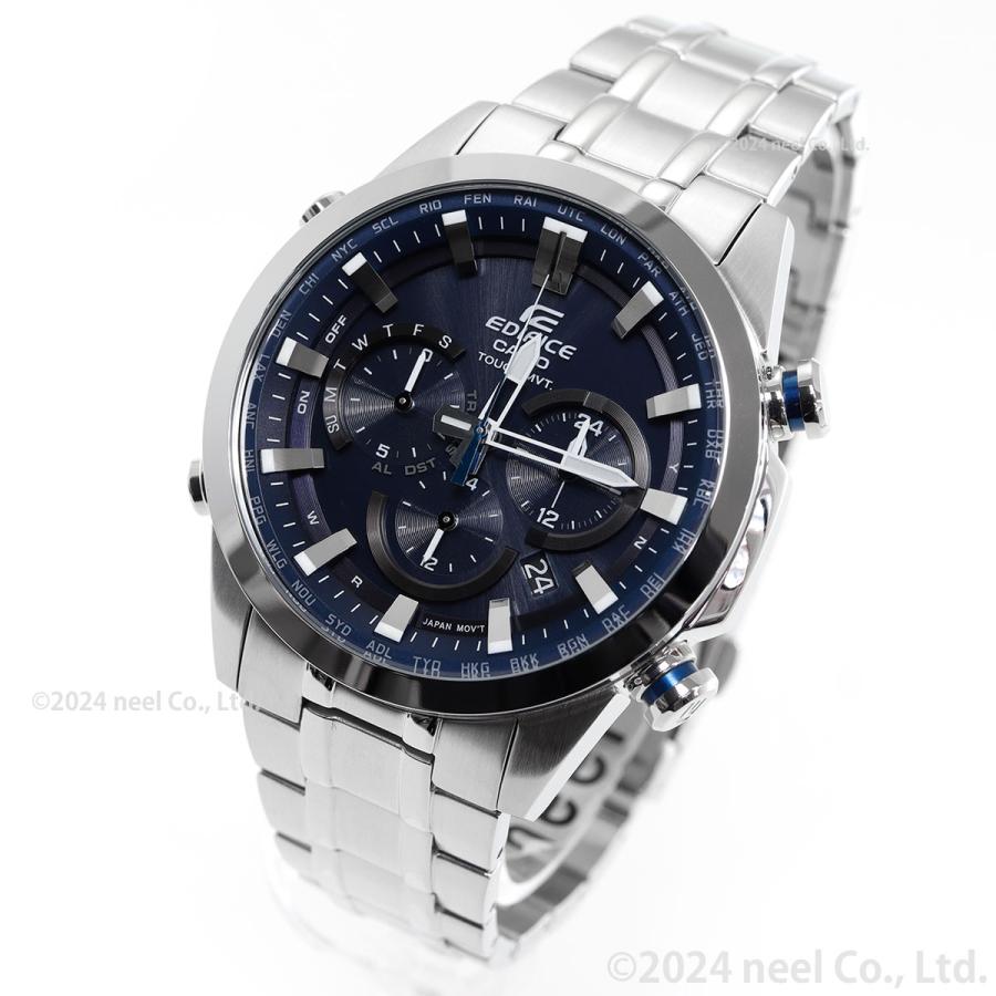 EDIFICE（CASIO） カシオ エディフィス 電波ソーラー 腕時計 メンズ