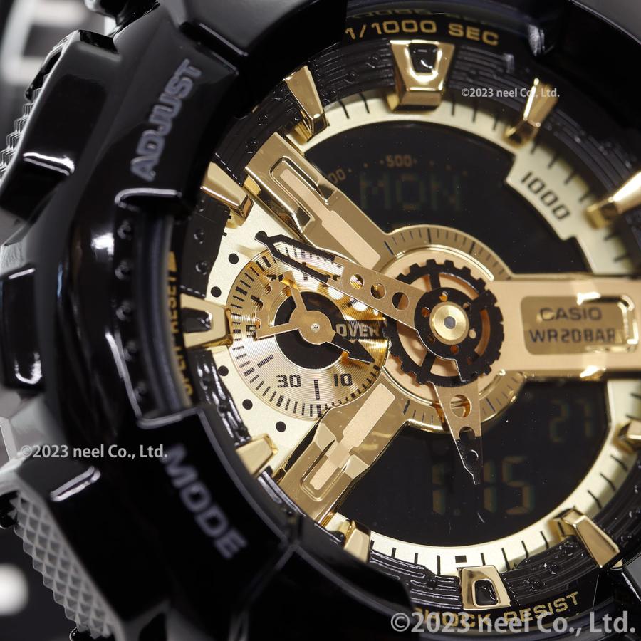 G-SHOCK Gショック 限定 腕時計 アナデジ ブラック×ゴールド GA-110GB