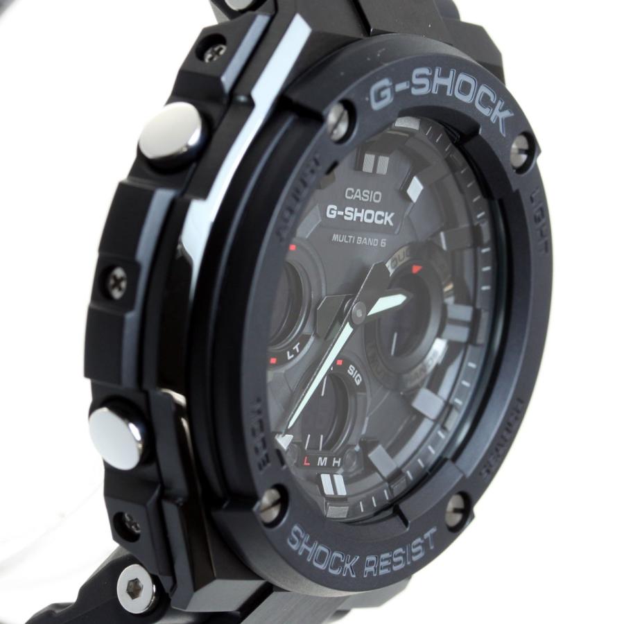 G-SHOCK Gショック Gスチール G-STEEL 電波ソーラー 腕時計 メンズ 黒
