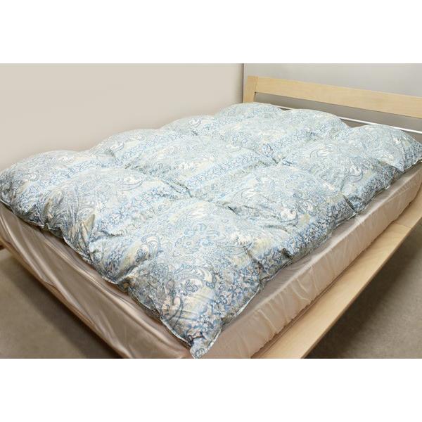 西川（nishikawa） 羽毛布団 京都西川 三層 ダブルフェイス 95