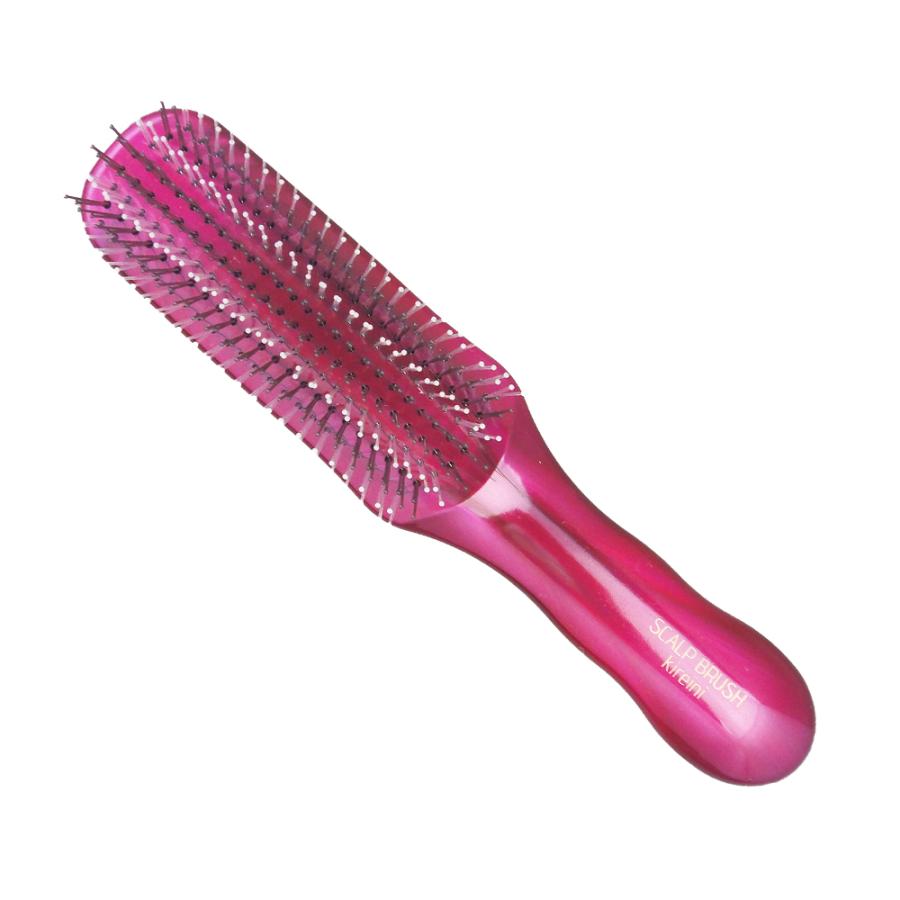 スカルプブラシ キレイニ レギュラー(ピンク) ソフト(ローズピンク) 全