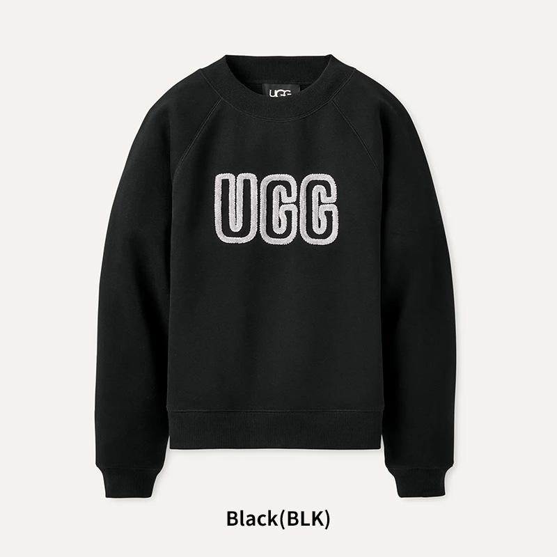 UGG（アグ） レディース トレーナー ロゴ クルーネック スウェット UGG