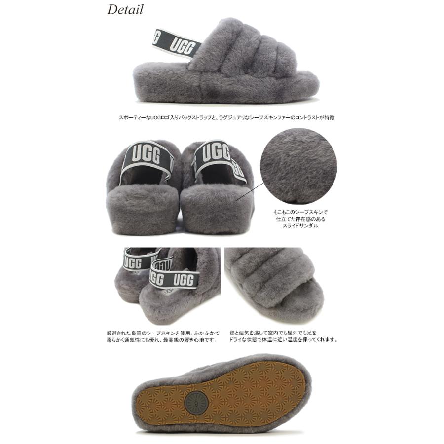 UGG（アグ） 【並行輸入】アグ ウィメンズ フラッフ イヤー スライド
