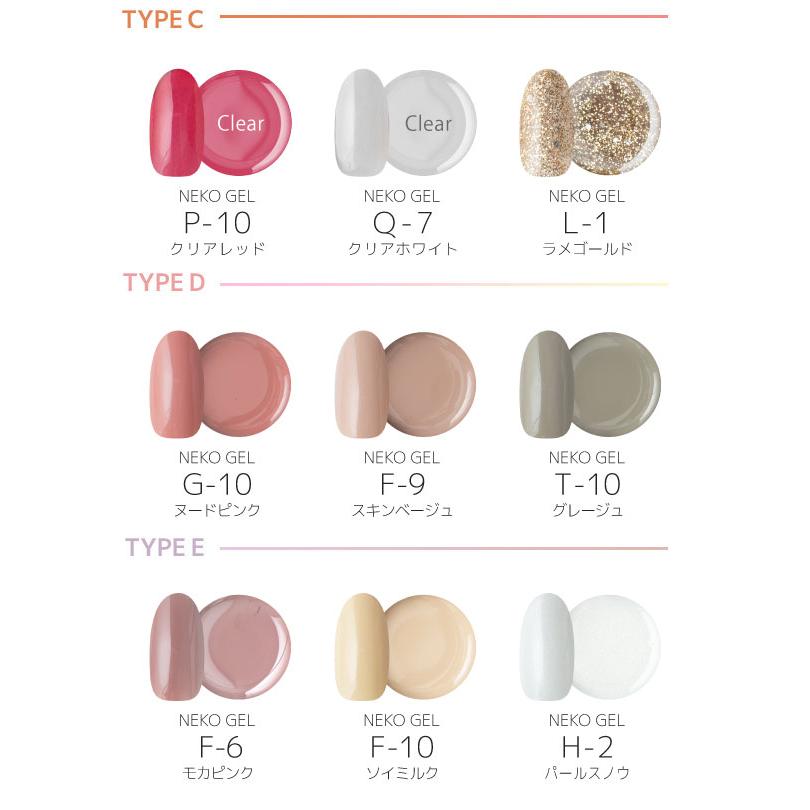 NEKO GEL（ネコジェル） 【初めてのセルフネイル】ジェルネイル