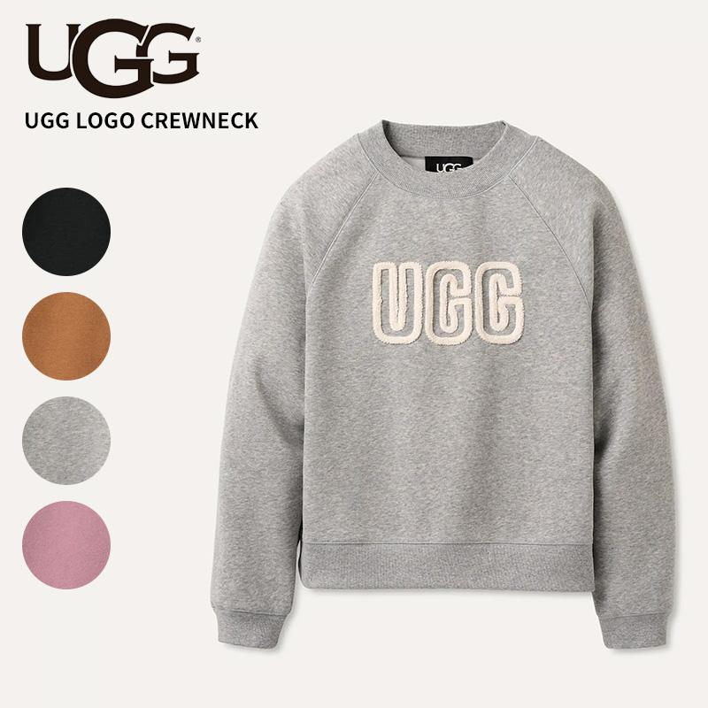 UGG（アグ） レディース トレーナー ロゴ クルーネック スウェット UGG