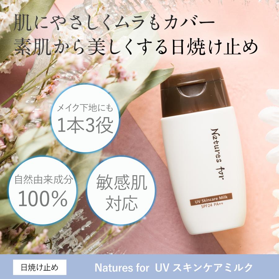 Natures for（ネイチャーズフォー） 日焼け止め UVスキンケアミルク
