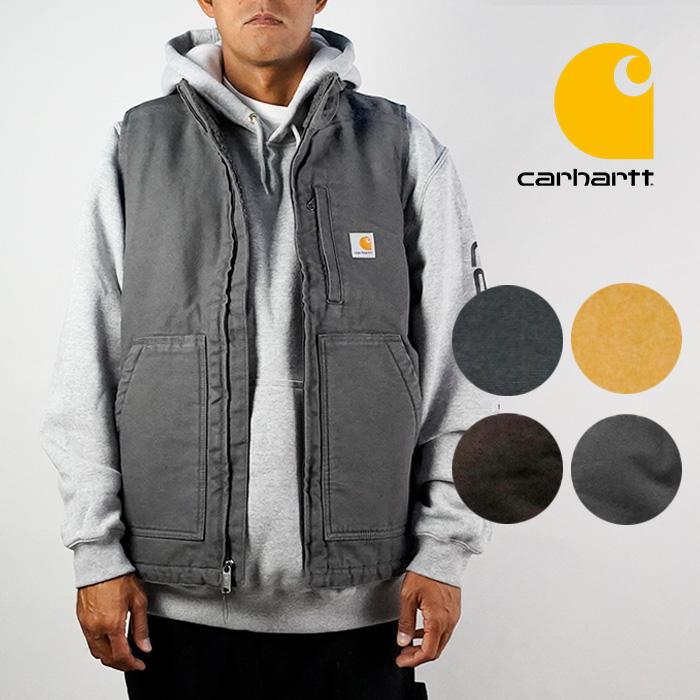 Carhartt（カーハート） ワークベスト CARHARTT LOOSE FIT WASHED DUCK