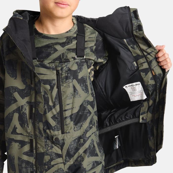 BURTON バートン ウェア Lサイズ 150.160 ブラック迷彩 BURTON