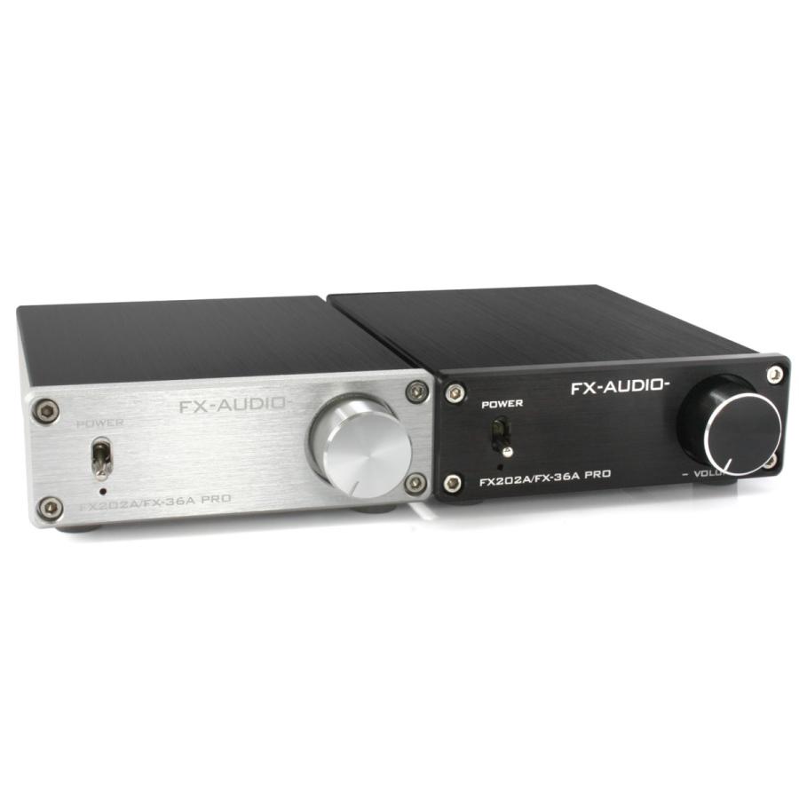 FX AUDIO FX-AUDIO- FX202A/FX-36A PRO『シルバー』TDA7492PEデジタル