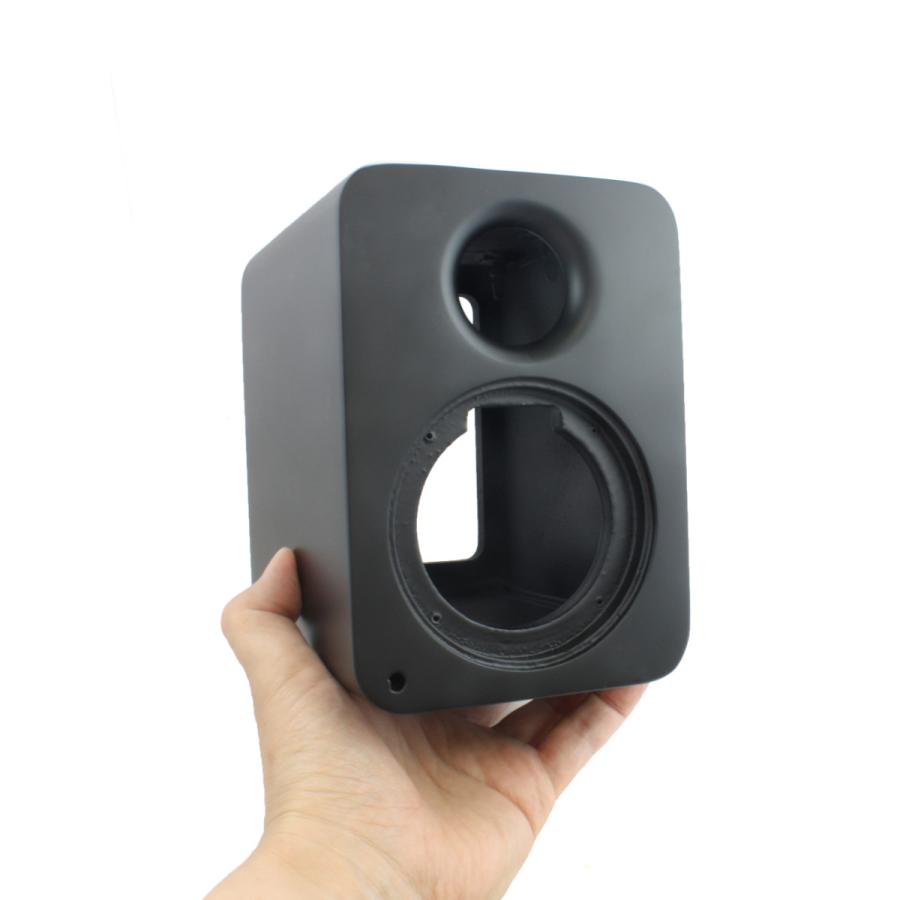 穴]超小型 2Way エンクロージャー リアバスレフ型 塗装済み[ツヤ消し