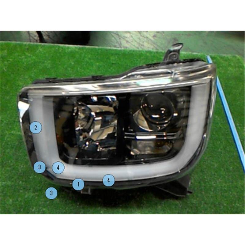 ダイハツ 純正 ウェイク 《 LA700S 》 左ヘッドライト P91600-23019141