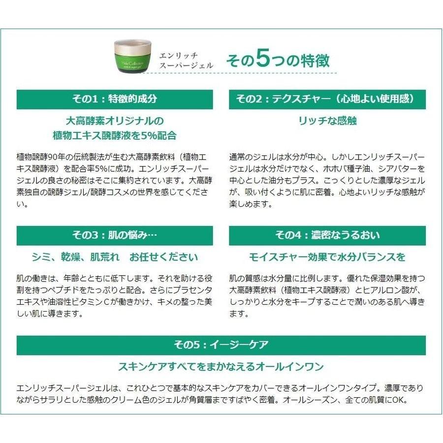 大高酵素 エンリッチスーパージェル（ジェル状美容液）【3個セット