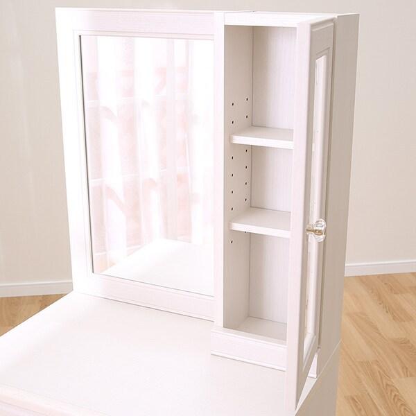 ニトリ（NITORI） ドレッサー(フェリベーネ FEL1360 WH) 鏡台 ミラー