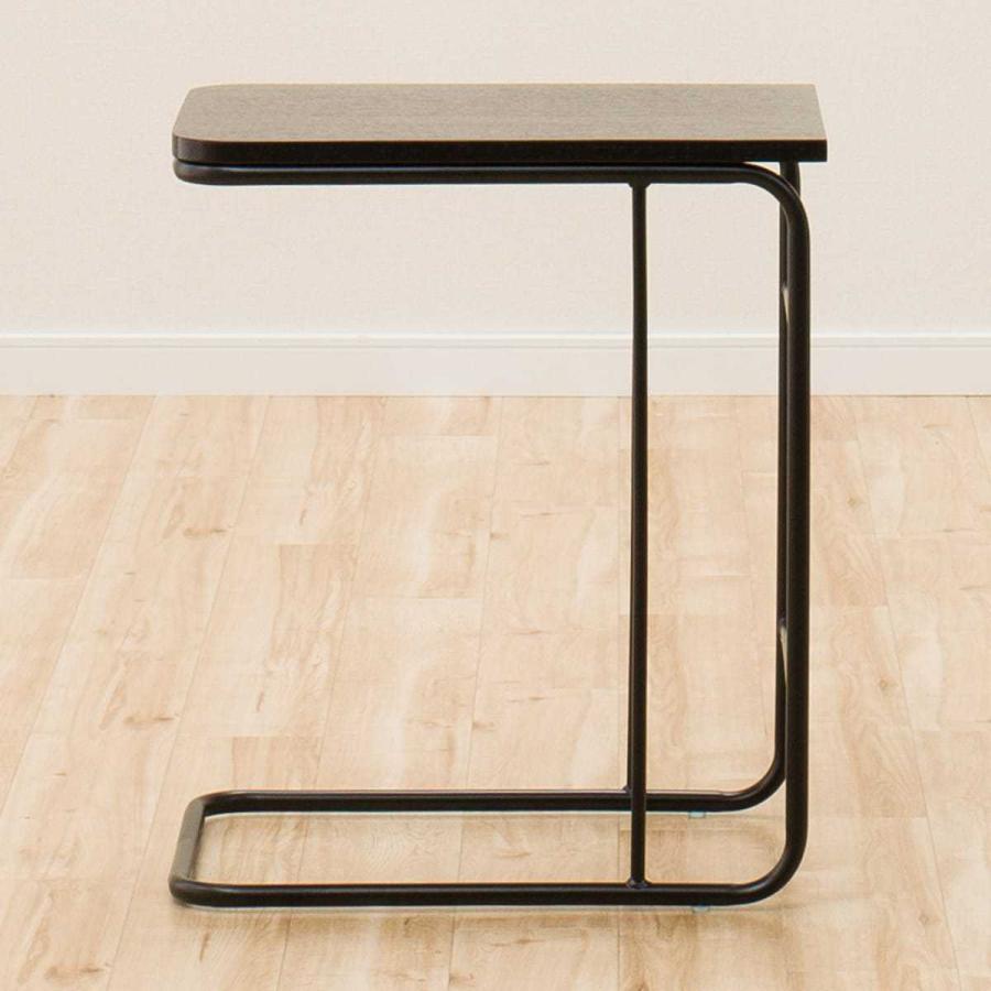 ニトリ（NITORI） 幅46cm サイドテーブル ベッドテーブル ナイト