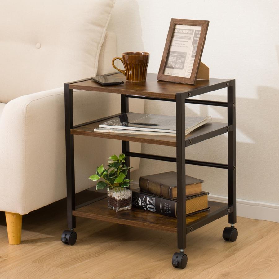 ニトリ（NITORI） サイドテーブル(BN001 JY BK) ベッドテーブル ナイト