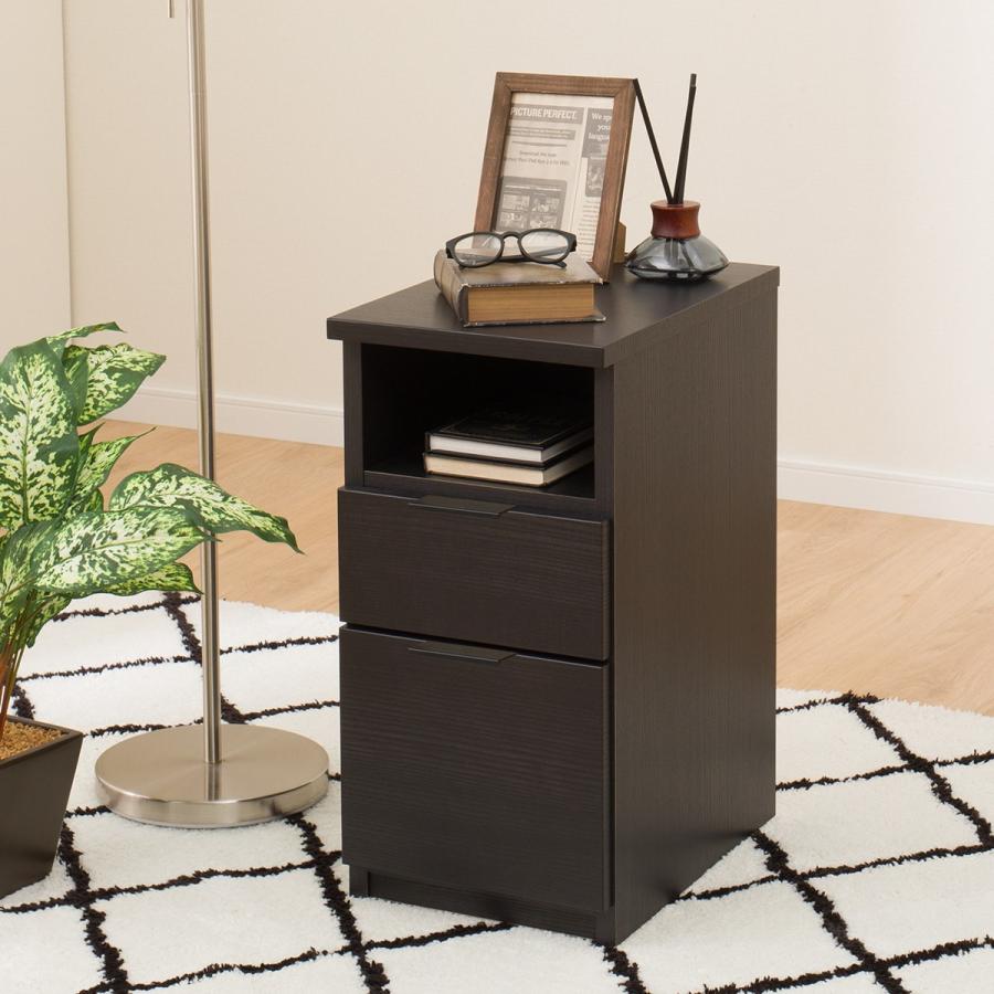 ニトリ（NITORI） サイドテーブル(エトナ30-2ST BK) : ニトリ Yahoo!店