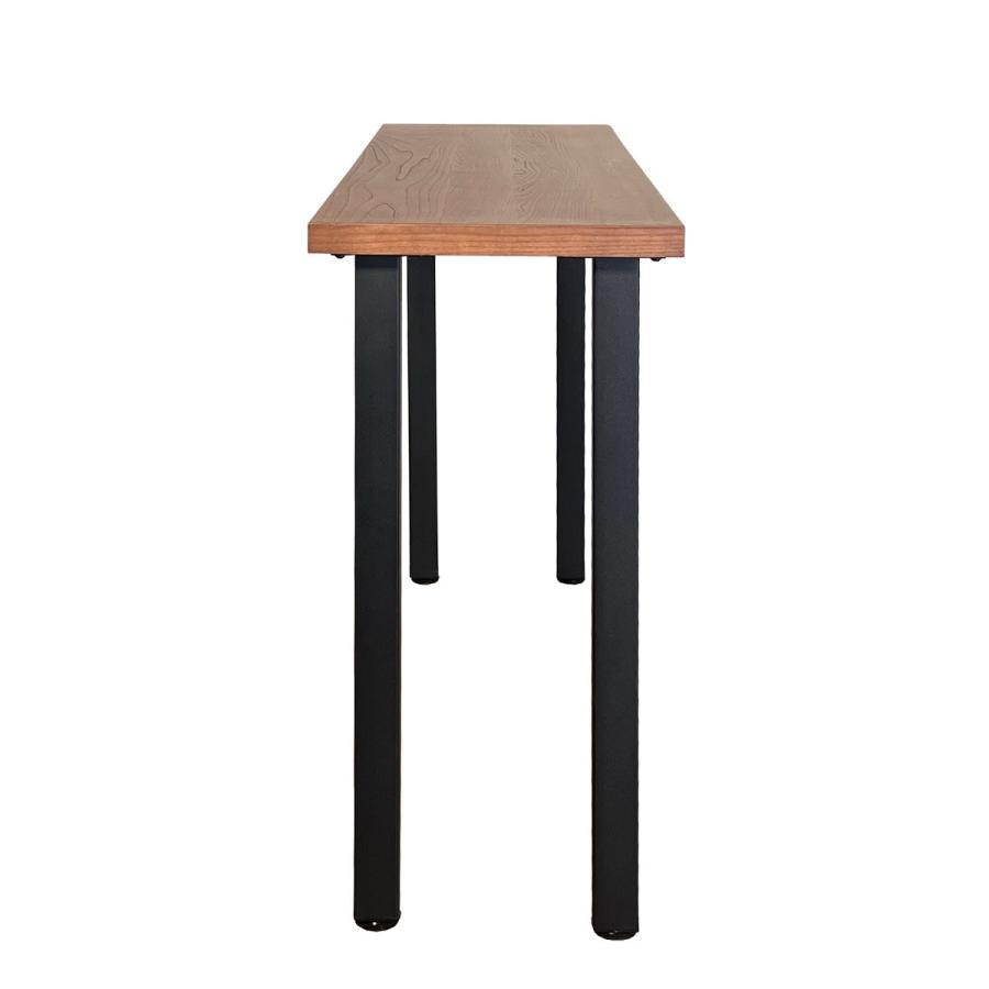 ニトリ（NITORI） 天然木ニレ突板カウンターテーブル(120 MBR