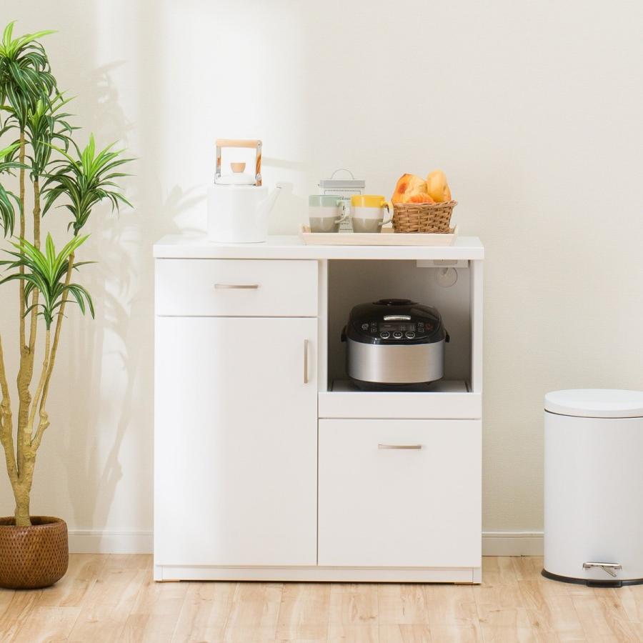 ニトリ（NITORI） キッチンカウンター (コパン T 80CT-S WH) キッチン