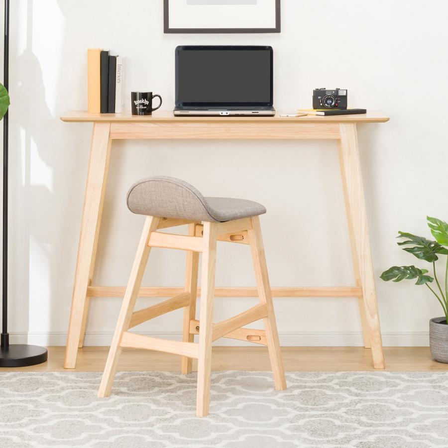 ニトリ（NITORI） カウンターチェア ハイチェア 椅子 (フィルン OC LBR