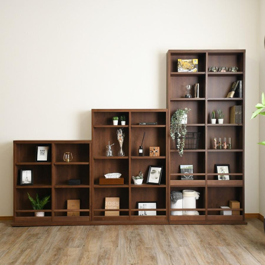 ニトリ（NITORI） 圧迫感のないスリムラック （幅80×高さ180cm MBR