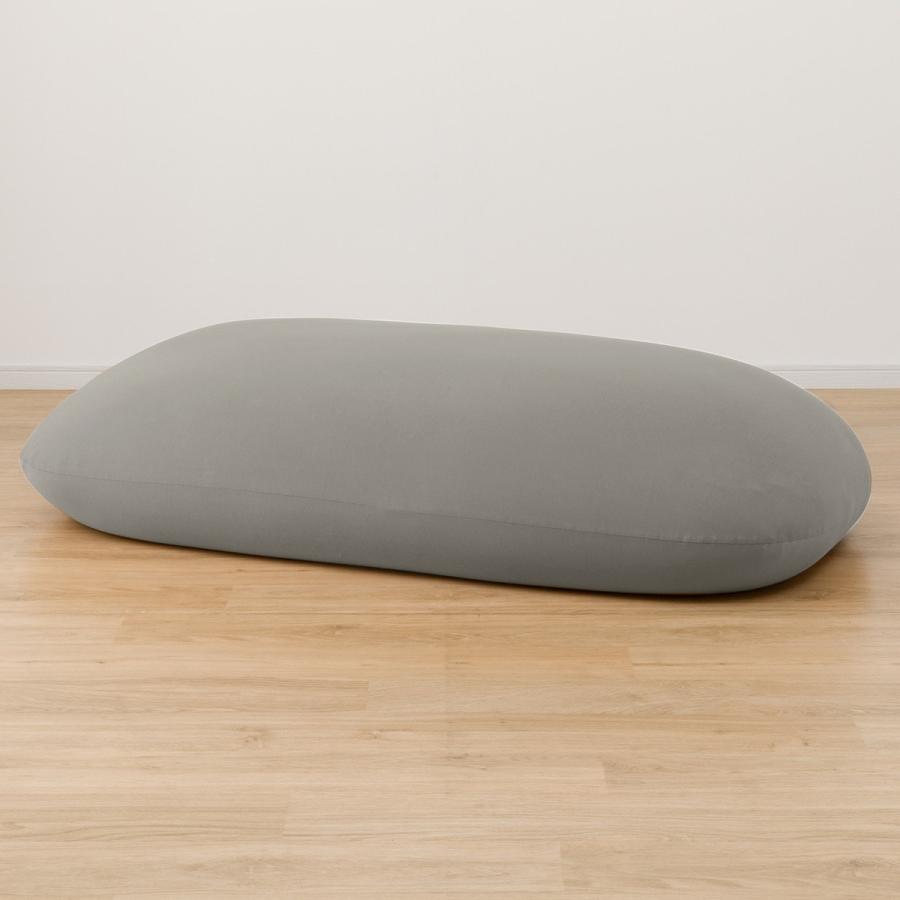 ニトリ（NITORI） ビーズクッション角丸 (メガ グレー) : ニトリ Yahoo