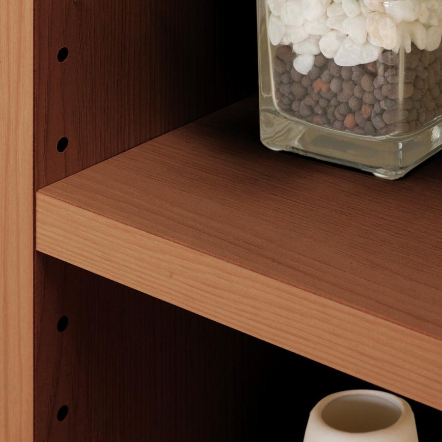 ニトリ（NITORI） Wスライド本棚(L BS004 MBR) : ニトリ Yahoo!店