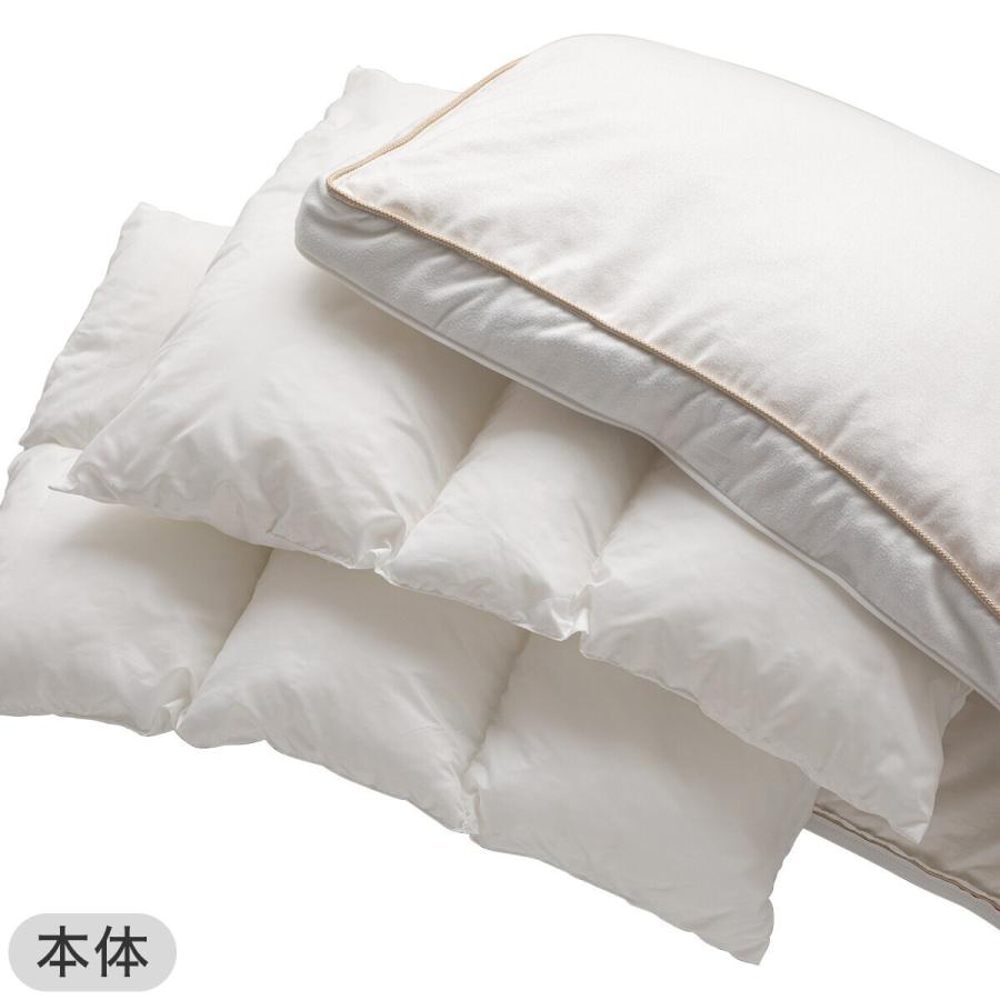 ニトリ（NITORI） プレミアム ホテルスタイル枕 羽毛入り(Nホテル3)+