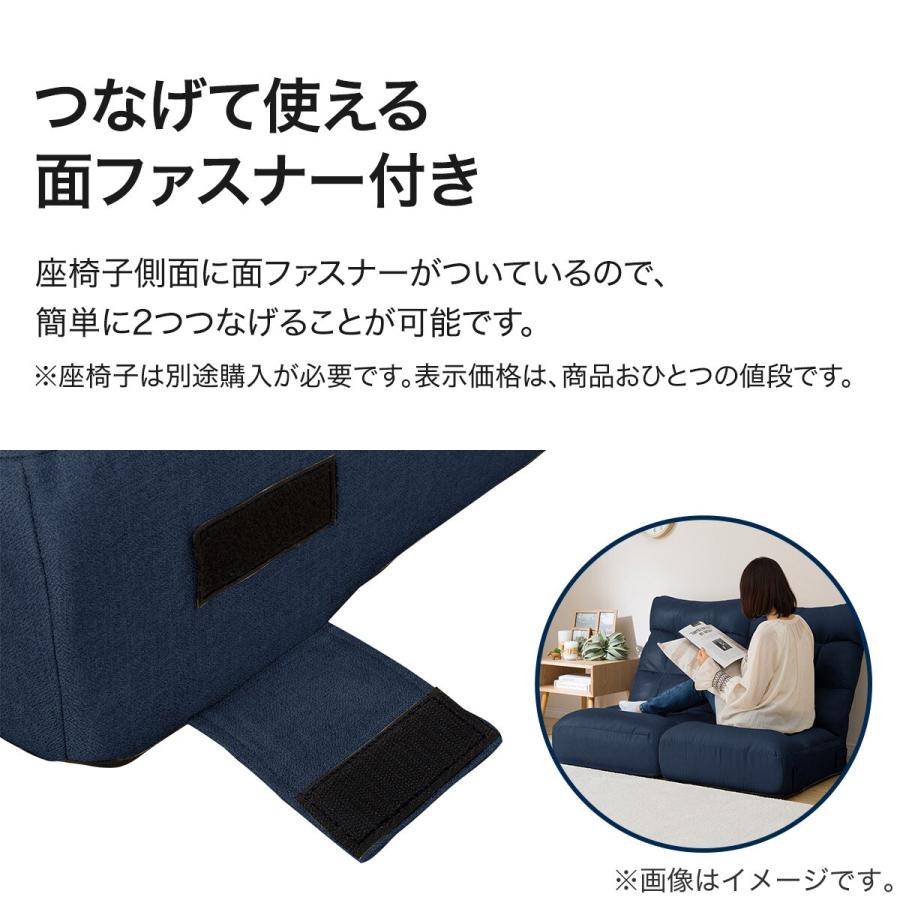 ニトリ（NITORI） つながるハイバックポケットコイル座椅子 2個セット