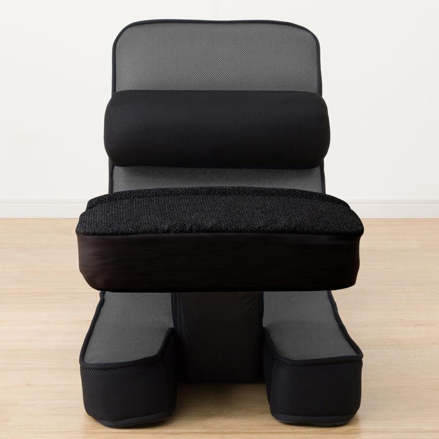 ニトリ（NITORI） ゲーミング座椅子(LC-B12TAB GY) ローソファ