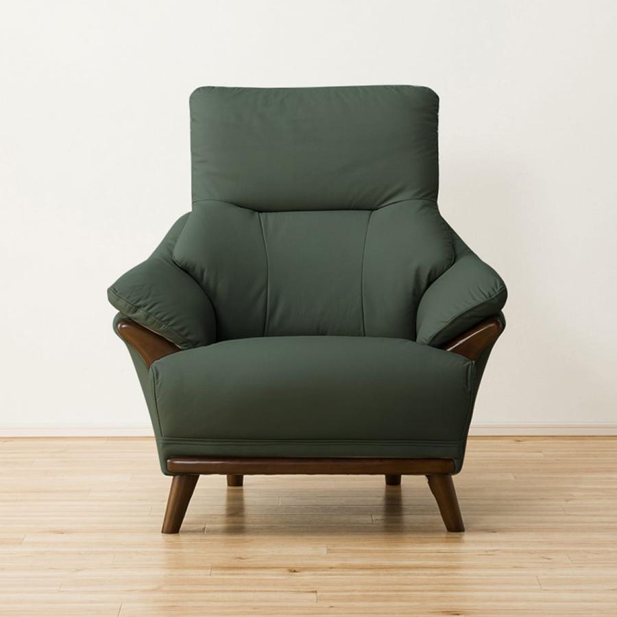 ニトリ（NITORI） ソファー ソファ 1人掛け (コウテイ3 LT GR